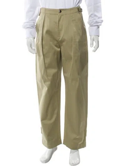 Pre-owned Burberry Chinos W/ Tags In Neutral