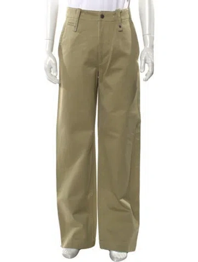 Pre-owned Burberry Chinos W/ Tags In Neutral