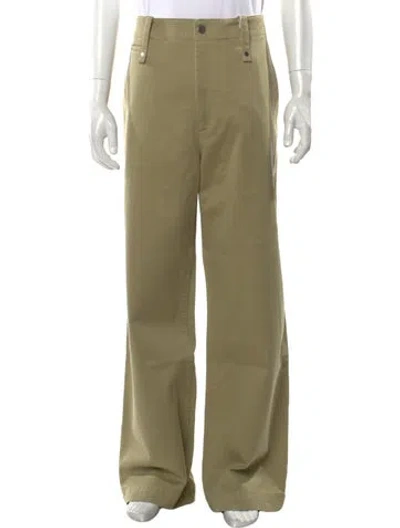 Pre-owned Burberry Chinos W/ Tags In Neutral