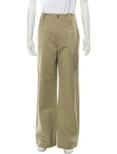 Pre-owned Burberry Chinos W/ Tags In Neutral