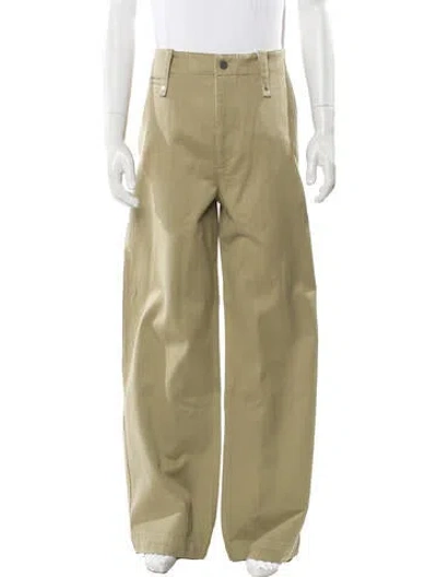 Pre-owned Burberry Chinos W/ Tags In Neutral