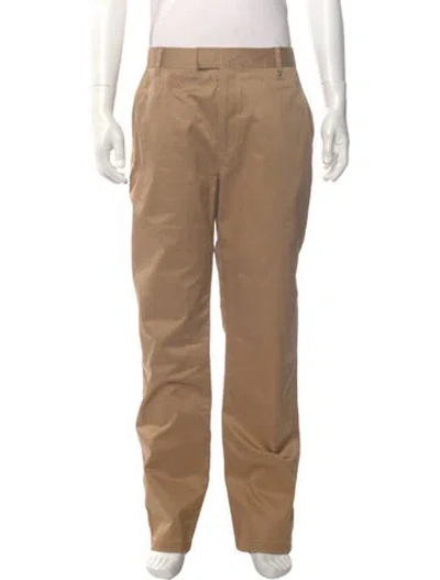 Pre-owned Burberry Chinos W/ Tags In Neutral