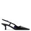 Burberry Chisel 50mm Slingback Pumps In Black