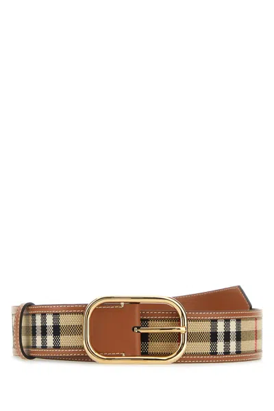 Burberry Cintura-s Nd  Female In Brown