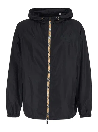 Burberry Clapton Jacket In Black