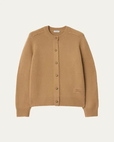 BURBERRY CLARA CASHMERE CREWNECK CARDIGAN