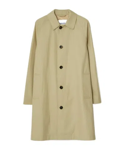 Burberry Classic Above-the-knee Raincoat In Nude