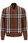 BURBERRY CLASSIC BOMBER JACKET WITH BURBERRY CHECK MOTIF FOR MEN