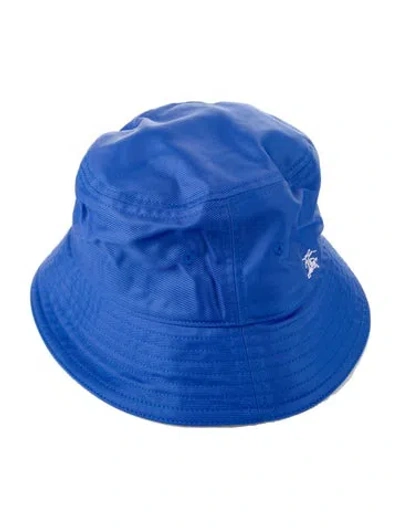 Pre-owned Burberry Classic Bucket Hat In Blue