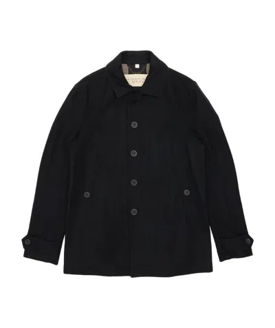 Burberry Classic Buckle Casual Jacket In Black