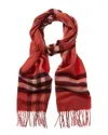Burberry Classic Check Cashmere Scarf