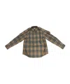 Burberry Classic Check Long Sleeve Shirt In Brown