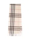 Burberry Women Wide Check Cashmere Scarf