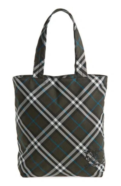 Burberry Classic Check Twill Tote In Snug
