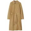 Burberry Long Gabardine Car Coat