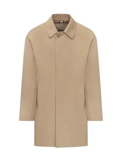 Burberry Classic Cotton Jacket For Fall/winter 2025 In Brown
