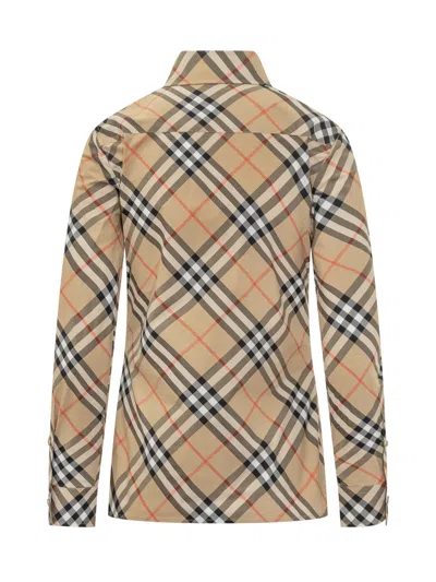 Burberry Classic Cotton Shirt In Multi