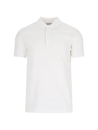 Burberry Classic Cotton T-shirt For Men In White