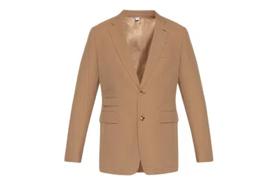 Pre-owned Burberry Classic Fit Blazer Light Brown