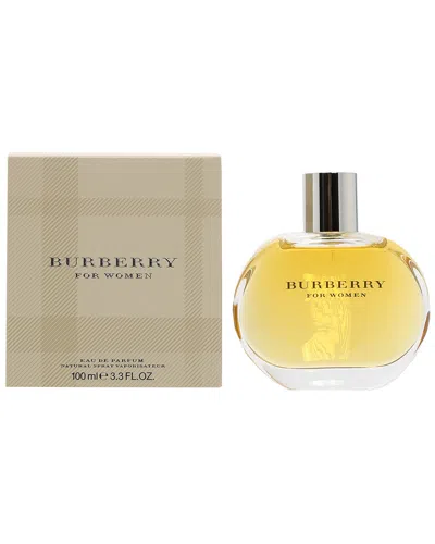 Burberry Classic For Women 3.3oz Eau De Parfum Spray In Transparent
