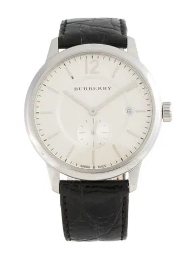 Pre-owned Burberry Classic Horseferry Watch In Multi