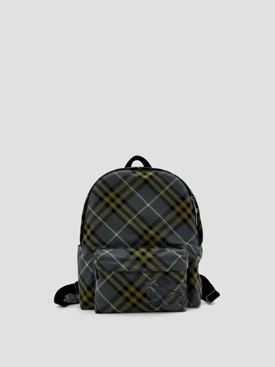 Burberry Classic Mini Backpaint Backpack In Purple