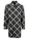 Burberry Medium Single-breasted Trench Coat "check" In Multi