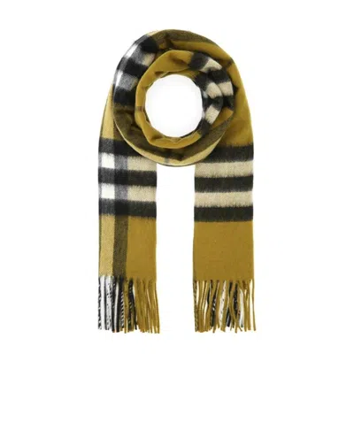 Burberry Classic Plaid Scarf In Brown