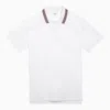 BURBERRY BURBERRY CLASSIC WHITE COTTON PIQUE POLO SHIRT