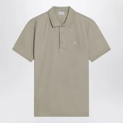 Burberry Clay-coloured Cotton Polo Shirt