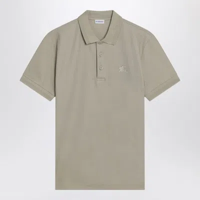Burberry Clay-coloured Cotton Polo Shirt