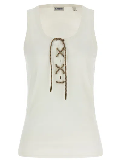 Burberry Cleo Tank Top In Gray