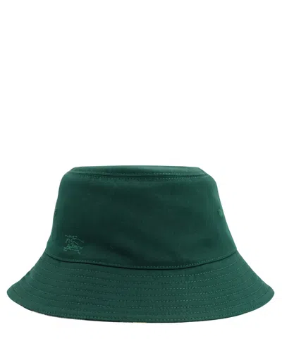 Burberry Cloche Hat In Green