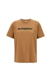 Burberry Regular Logo T-shirt In Brown