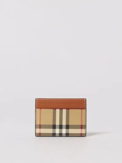 BURBERRY WALLET BURBERRY WOMAN COLOR BEIGE,H29051022