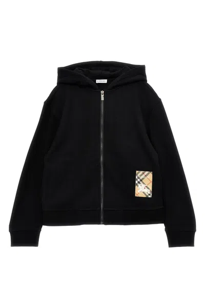 Burberry 'clyde' Hoodie In Black