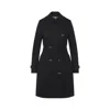 Burberry Coat In Black