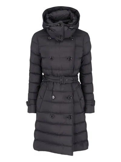 Burberry Coat In Black