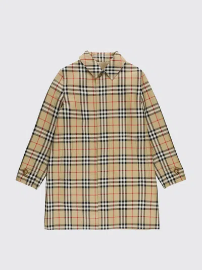Burberry Coat  Kids Color Beige