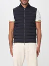 Burberry Jacket Sleeveless Padded Ribbed Collar In Black