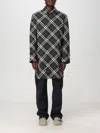 Burberry Nova Check Reversible Cotton Coat In Bunt