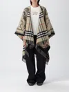 Burberry Coat  Woman Color Beige In Brown