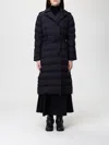 Burberry Coat  Woman Color Black In Black