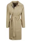 Burberry Coats & Jackets In Flax