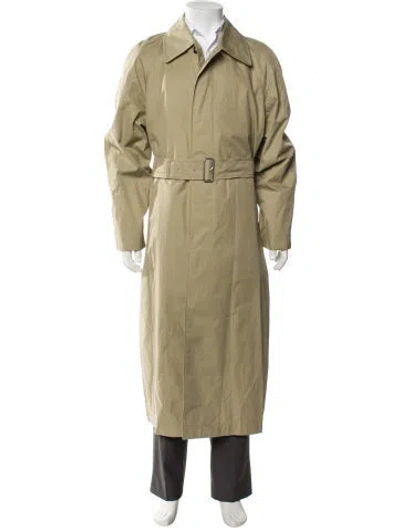 Pre-owned Burberry Coat In Neutral