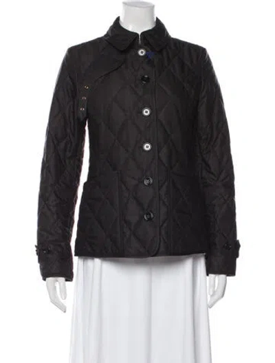 Pre-owned Burberry Coat W/ Tags In Black