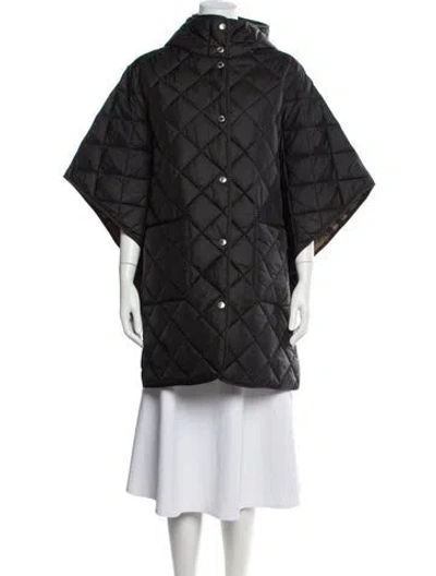 Pre-owned Burberry Coat W/ Tags In Black