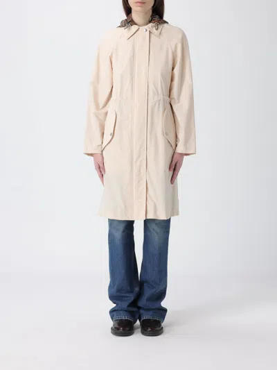 Burberry Coat Woman  In Nude
