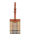 Burberry Coated Canvas Tag In Multi