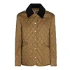 Burberry Dranefeld Quilted Button Cotton Suit In Brown